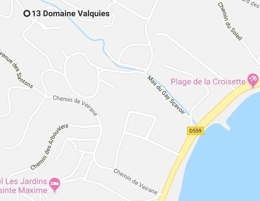 Coquet Appartement Dans Mazet Ste Maxime Riviera Sainte-Maxime 0*,  Franciaország